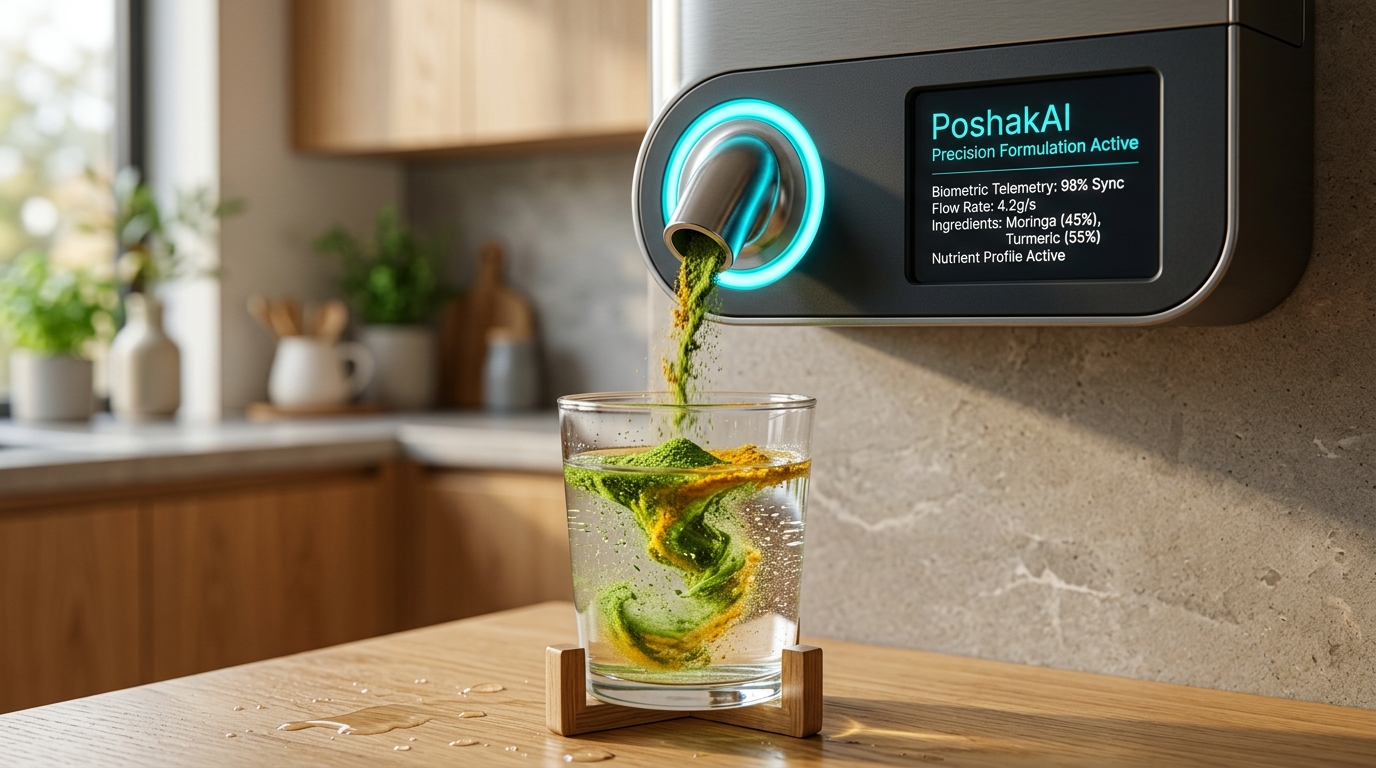 PoshakAI Precision Dispensing Action